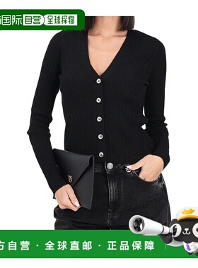 香港直邮PINKO 女士针织衫 105506A18MZ99 AW2025 黑色 爱情鸟标