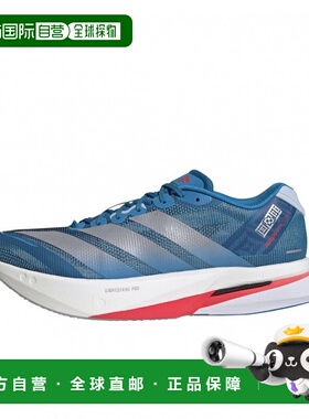 日本直邮adidas ADIZERO BOSTON 13 男子跑步鞋 [imbkk] 蓝色×银