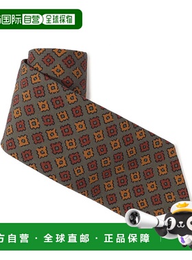 1h可退 日本直邮Bleck 男装 真丝 小纹印花领带 65025502181