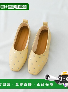 1h可退 日本直邮RODE SKO 女士铆钉扁平鞋 XX462HW2601女鞋单鞋