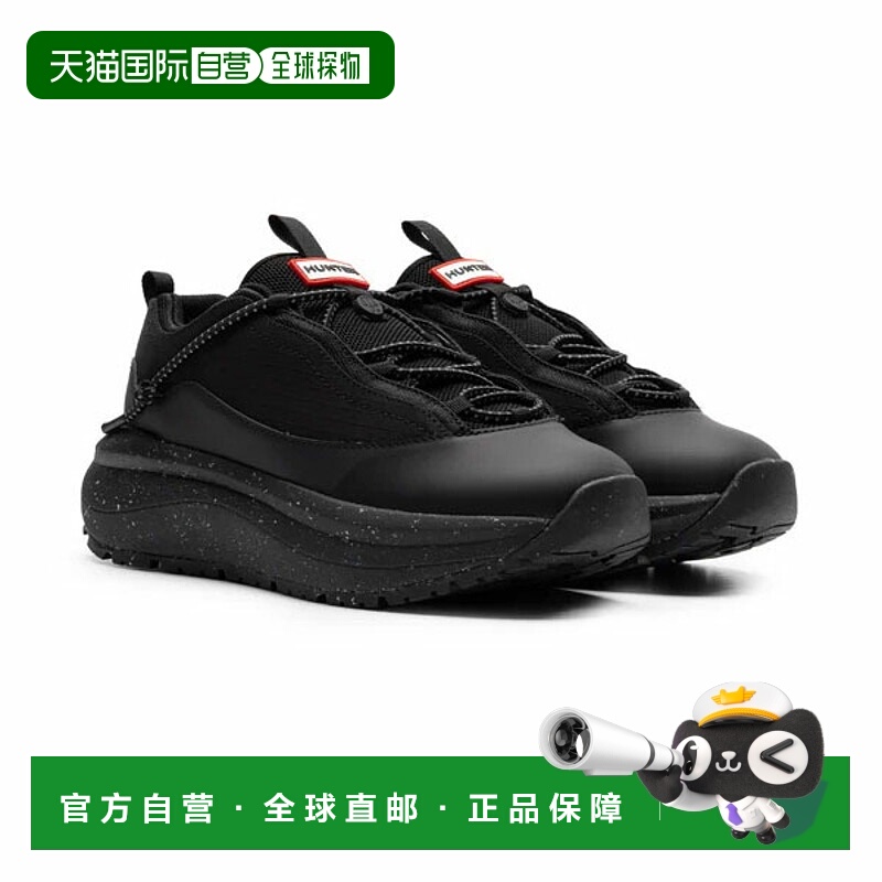 日本直邮Hunter 男女休闲鞋黑色UFF7107REN-BLK-5