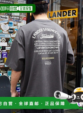 1h可退 日本直邮FREAK'S STORE 联名LANDER SANDWICHES 男士女士T