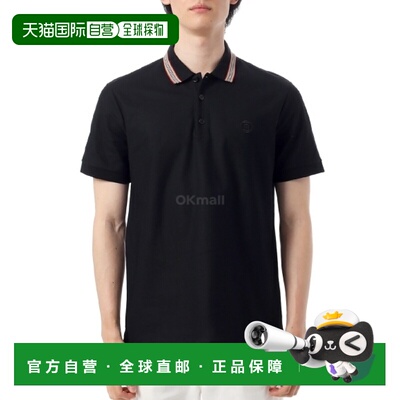 韩国直邮BURBERRY TB LOGO POLO 衫 (8084017) 短袖珠地布/领子