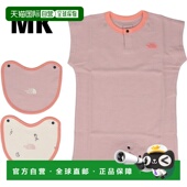 NORTH FACE Latch 日本直邮THE 连体衣和 儿童婴儿 Pile 围兜