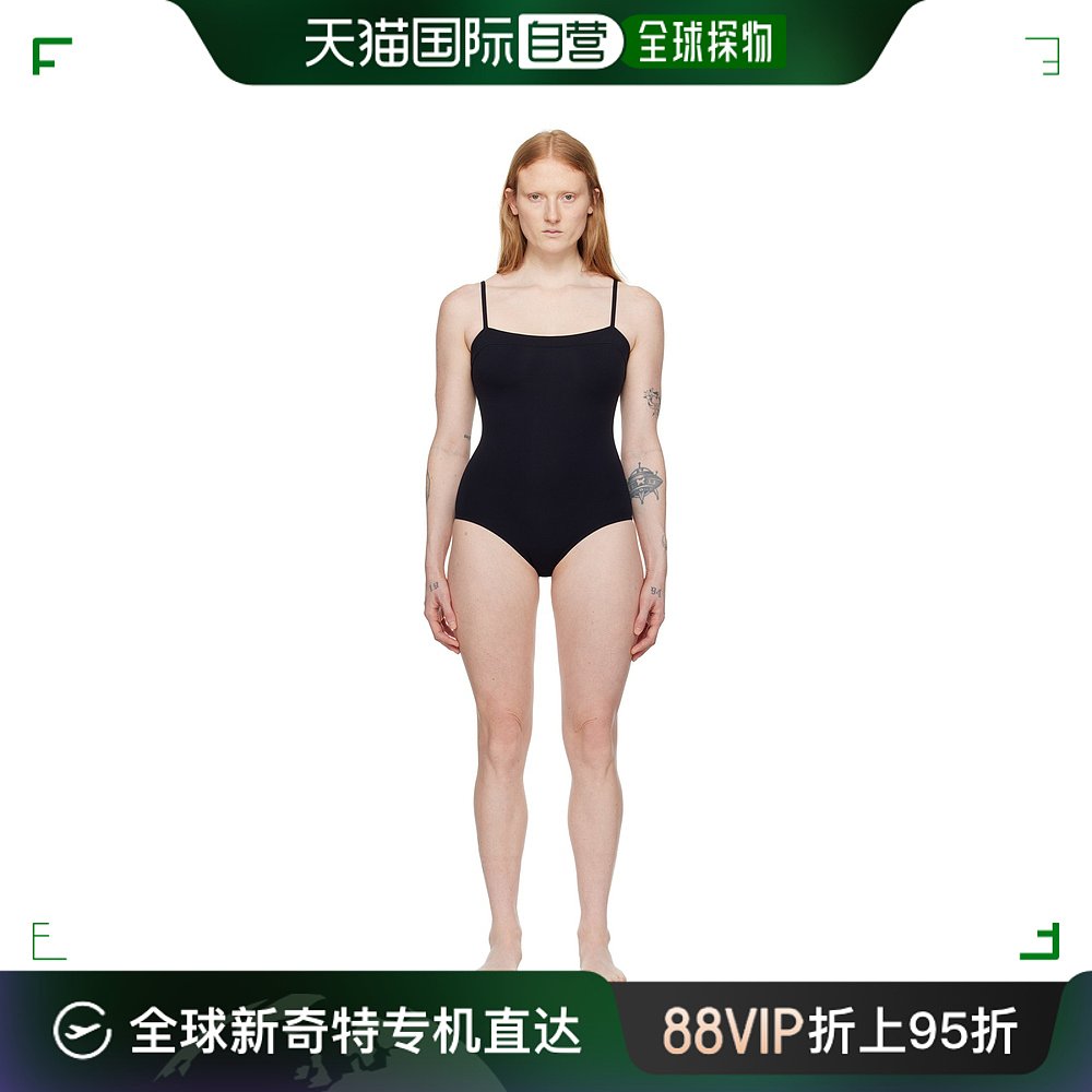 香港直邮潮奢 ERES女士黑色 Aquarelle连体泳衣 011402