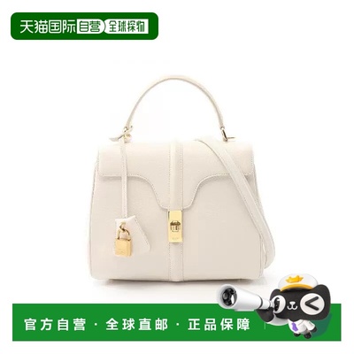 1h可退 日本直邮中古Celine赛琳女包B级9新Handbag手包牛皮斜挎包