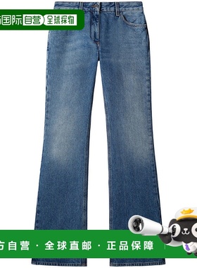 香港直邮off-white 女士 喇叭牛仔裤 OWYA061F23DEN001喇叭裤