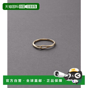 1h可退 日本直邮COCOSHNIK K10金材质细款小指戒指 7676125599990