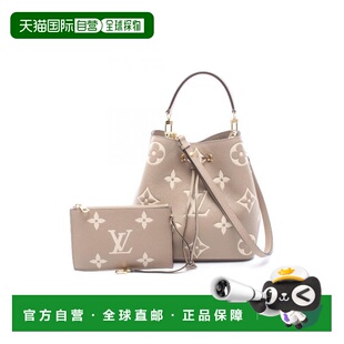 日本直邮中古LV路易威登女包A级95新Neo Noe MM水桶包牛皮斜挎包
