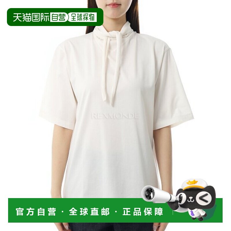 韩国直邮Lemaire 带方巾的T恤(TS0030 LJ1018 048)上衣女装