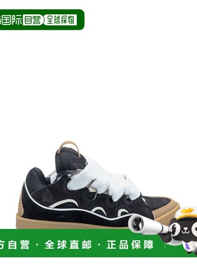 1h可退 香港直邮Lanvin 朗雯 男士 运动鞋 FUSKDK12BICOE25