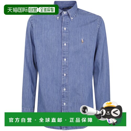 香港直邮POLO RALPH LAUREN 男士衬衫 710792043001099DENIM