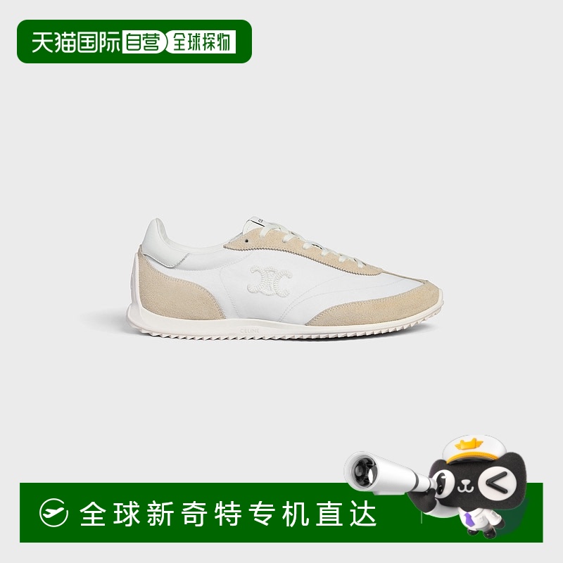 欧洲直邮Celine (2025) CELINE RACER 低帮运动鞋，采用尼龙、绒