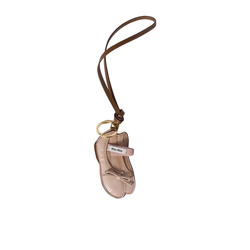 Miu Miu Miu Ballet皮革钥匙扣 5TL5332CUM