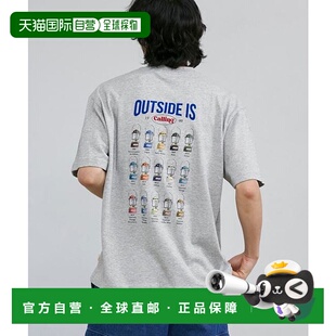 1h可退 日本直邮coen Coleman（科尔曼）露营灯COOL T恤印花宽松