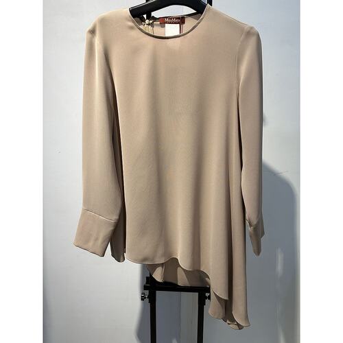 MAX MARA 女士衬衫 6191037706002 AW2024 花色 长袖T恤