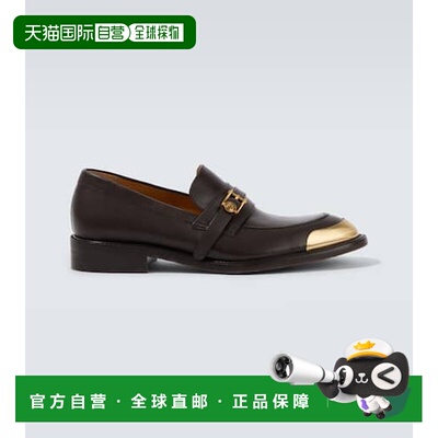 1h可退 香港直邮潮奢 versace 范思哲 男士 Primo Medusa 皮质乐