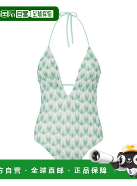 1h可退 香港直邮Missoni 系带连体泳衣 MC24SP00BR014I