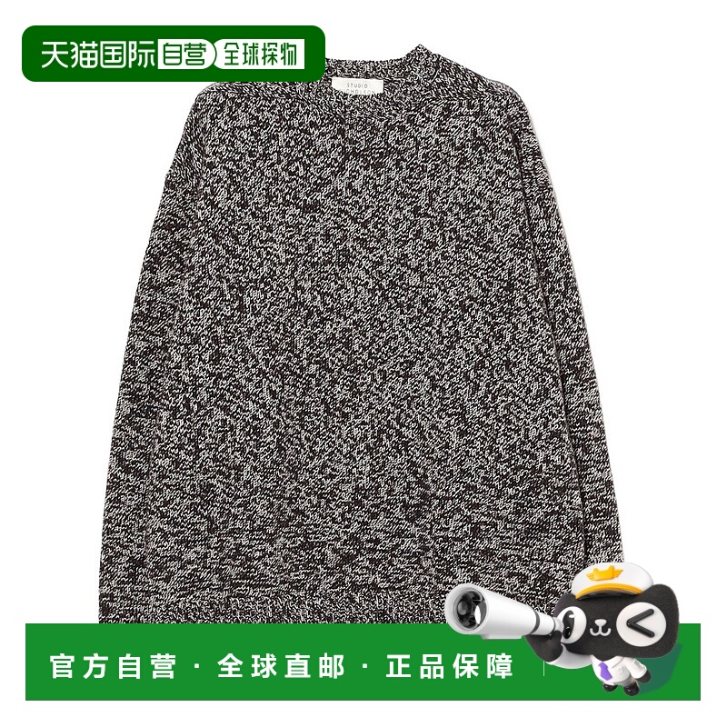 1h可退 日本直邮STUDIO NICHOLSON 女装 宽松落肩 5针全羊毛甘蔗