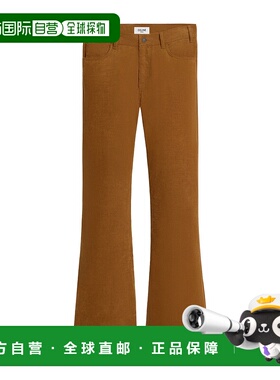 香港直邮Celine 腰带环牛仔裤 2N06B909Y.喇叭裤口袋