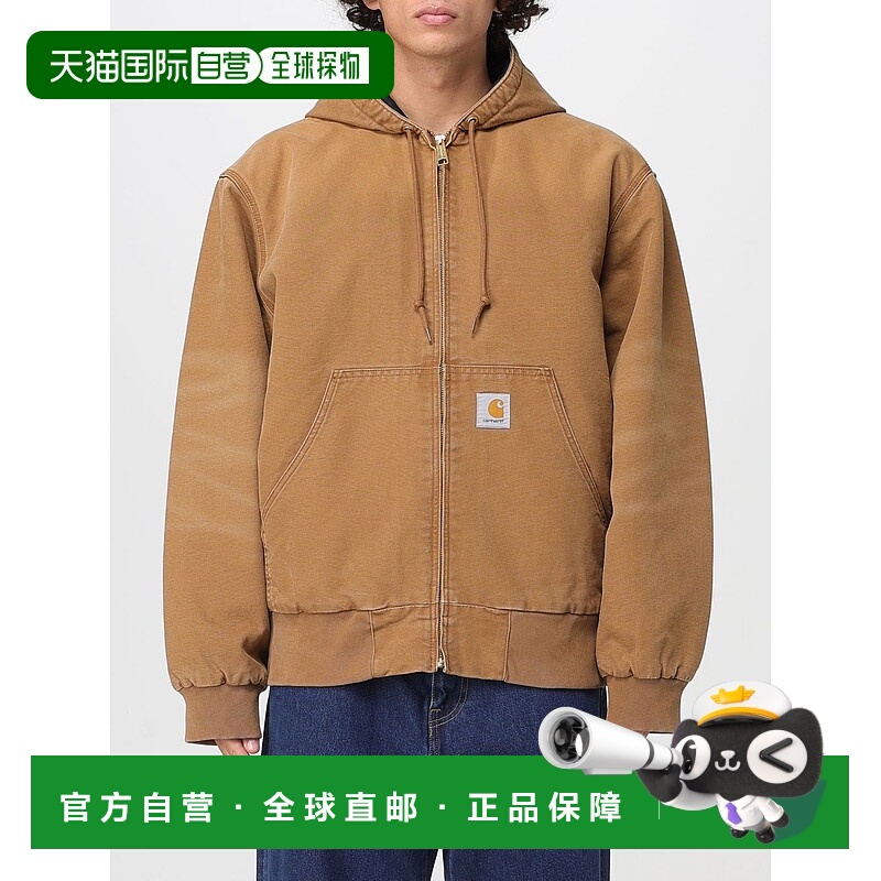 1h可退 香港直邮CARHARTT WIP 男士夹克 I035891HZ4O AW2025 棕色
