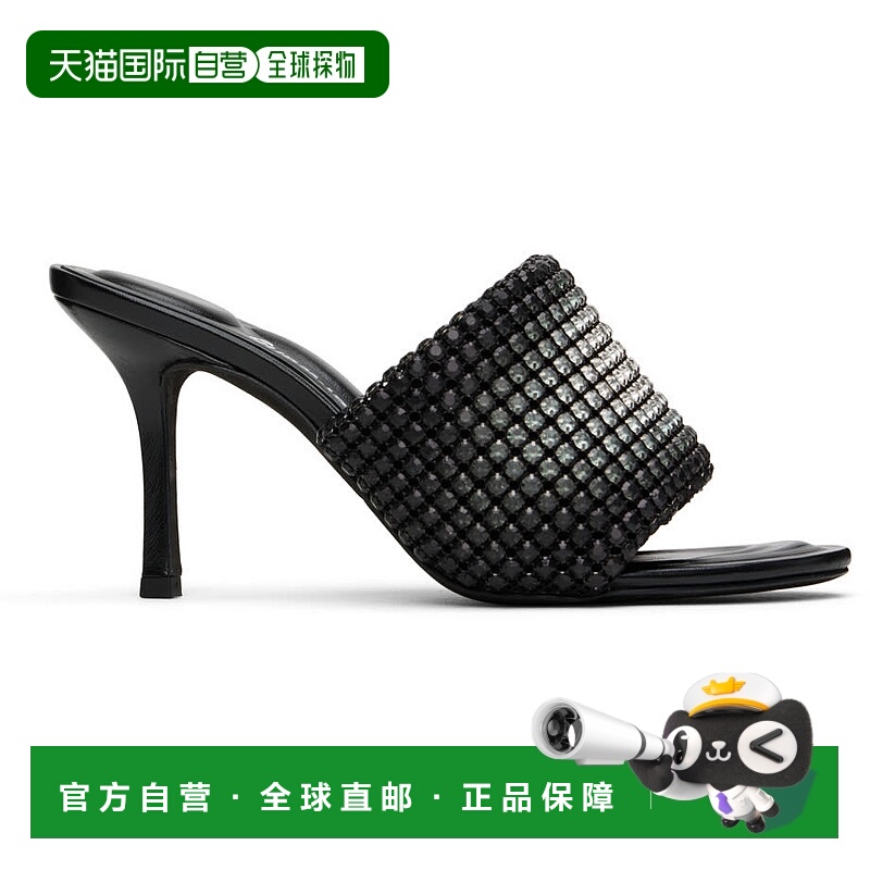 香港直邮潮奢 Alexander Wang 亚历山大 王 女士 黑色 Heiress 凉