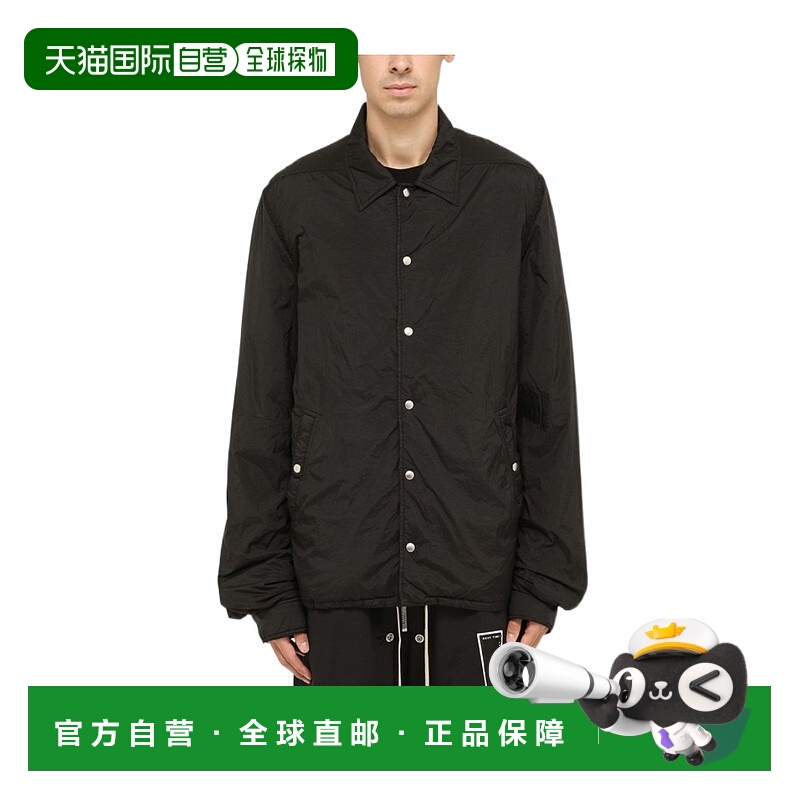 香港直邮Rick Owens Drkshdw 徽标棉服 DU02B4782ND09