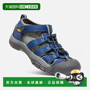 Newport 儿童蓝色深款 大码 Gargoyle 1009938徒步凉鞋 自营Keen