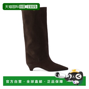 1h可退 香港直邮Prada 尖头长筒靴 1W300OFIAF040尖头鞋