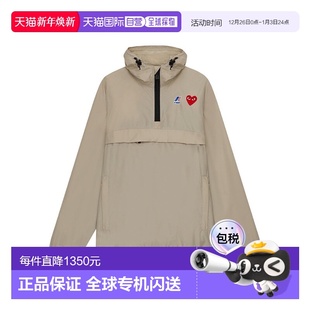 连帽半拉链休闲夹克 香港直邮Comme Play Garcons AZJ5020513 Des