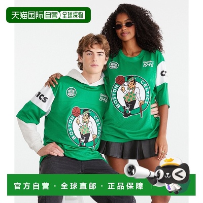 自营 Aeropostale Boston Celtics Mesh Top - green 美国奥莱直