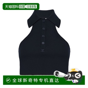 香港直邮潮奢 空气层面料罗纹针织上衣 Courreges 女士