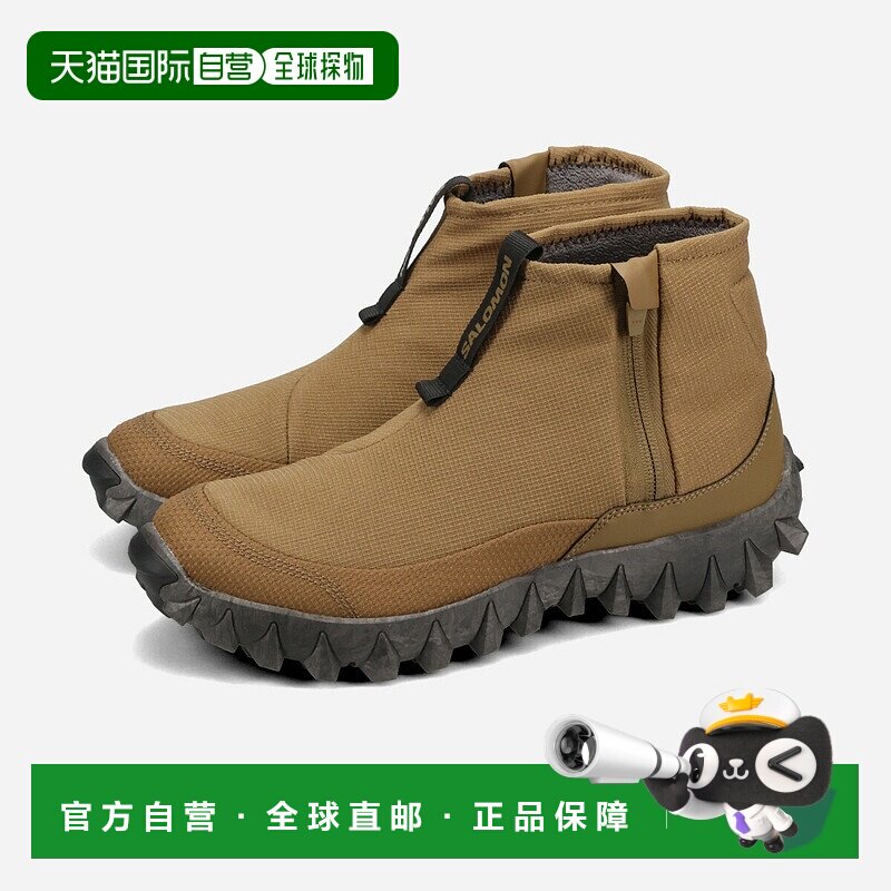 日本直邮SALOMON SNOWCLOG MID 男士雪地凉鞋中帮运动鞋中帮黑色/