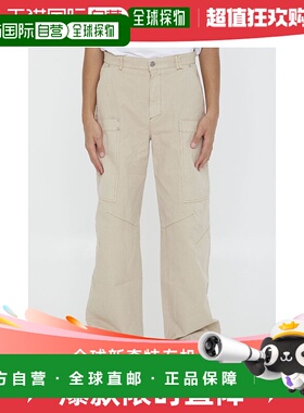 欧洲直邮PALM ANGELS 男士休闲裤PMCF025F23FAB0016110