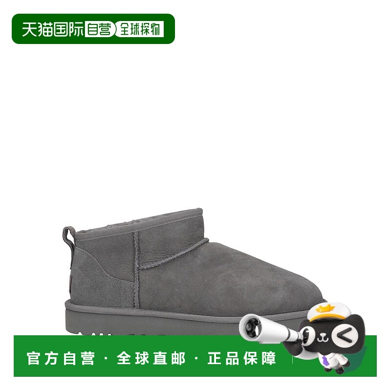 1h可退 香港直邮潮奢 Ugg 女士 脚踝靴 grey灰色 舒适时尚