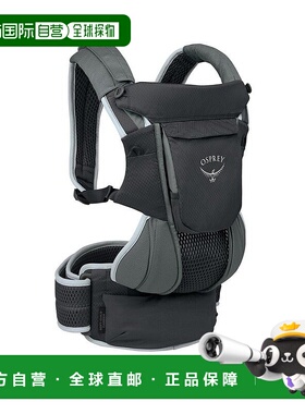 自营欧洲直邮Osprey小鹰 Poco Soft Child Carrier男女黑色尼龙婴