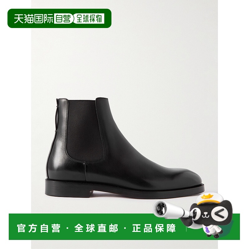 1h可退 香港直邮Zegna 杰尼亚 男士 Torino 皮质切尔西靴 LHCLGA5