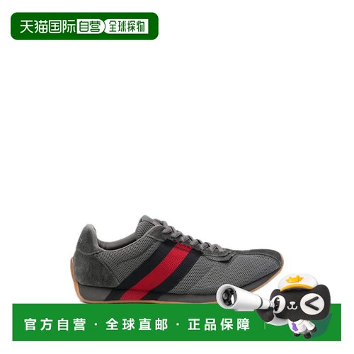 1h可退 Gucci 古驰 男士 Legacy Webbing 山羊皮边网纱运运动鞋