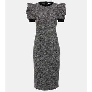 MaxMara 棉混纺中长连衣裙 麦斯玛拉 Ieti 001379 女士 潮奢