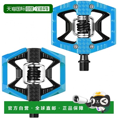 【日本直邮】CRANKBROTHERS 踏板 DoubleShot 蓝/黑自行车脚踏