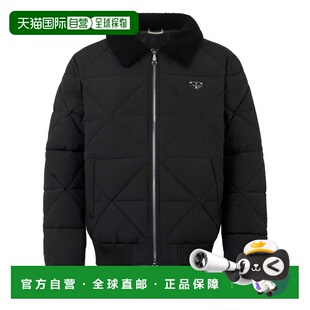 自营philipp plein尼龙羽绒服-黑色 美国奥莱直发