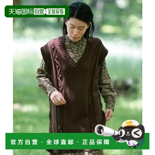 1h可退 日本直邮Sunny clouds 女装 长款针织背心 可搭连衣裙/上