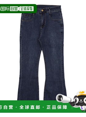 1h可退 日本直邮DISPARK 女士春夏新款洗水喇叭牛仔裤 DI25SP01L0