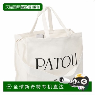 Canvas 日本直郵Patou Large Cotton 兩用帆布手提包和單A Tote