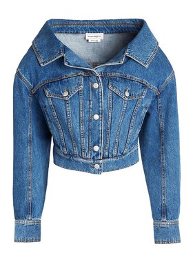 alexandermcqueen亚历山大麦昆女士长袖牛仔外套