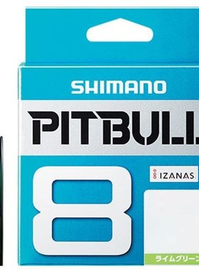 日本直邮禧玛诺PITBULL路亚海钓线PE线8编150米1.5号蓝色31.7lb