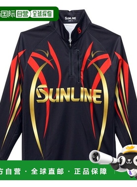 日本直邮Sunline Wear Pro Dry 衬衫（长袖）SUW-04501CW 黑色 M