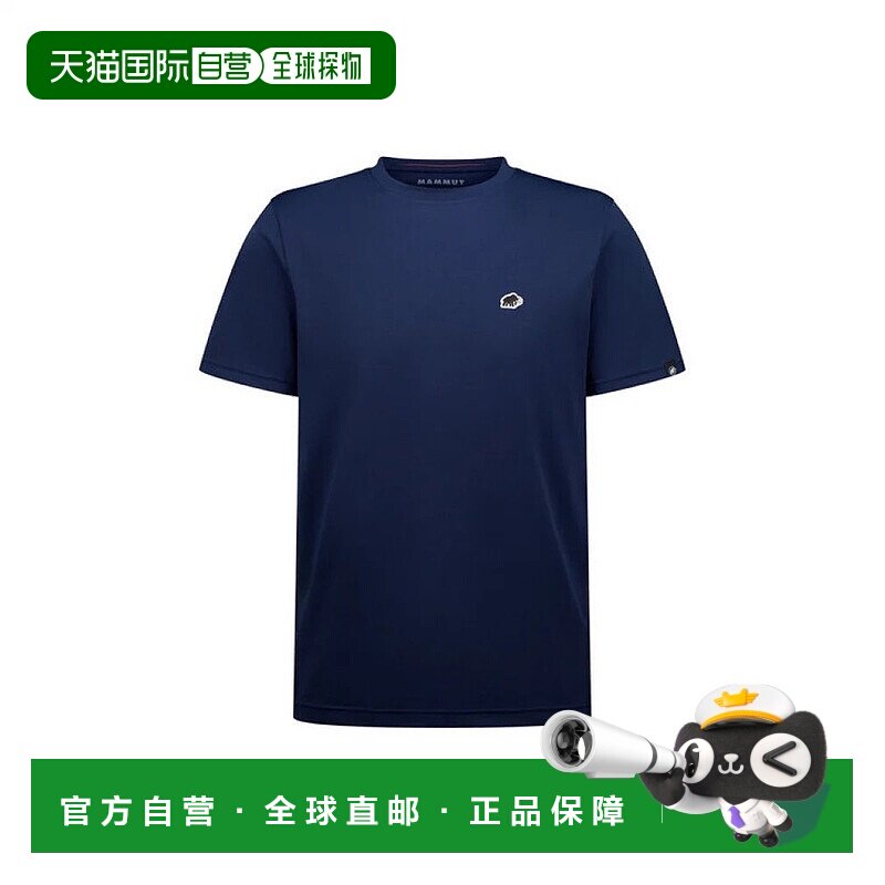 日本直邮MAMMUT-2025年春夏男士男士户外短袖T恤T恤Mammut Essent