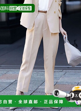 日本直邮GeeRA 美脚锥形长裤 R04609EW10459 [R04609EW10459] 长