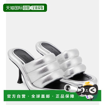 1h可退 香港直邮J.W. Anderson 女士 Bumper-Tube 皮质凉拖 00125